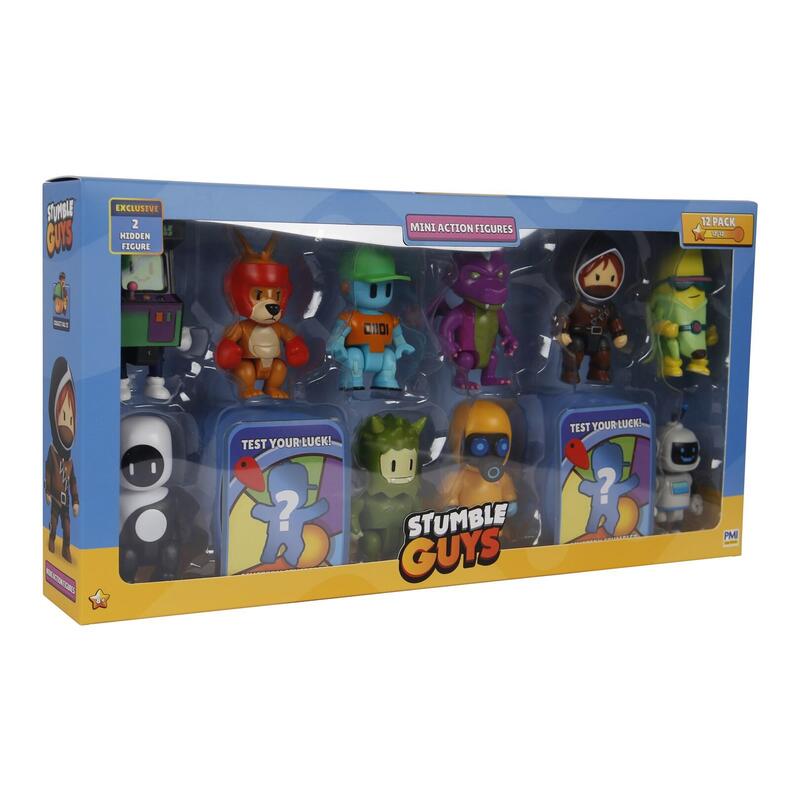 Stumble Guys S2 Mini Action Figures - 12 Pack Deluxe Box