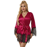 Subblime - 953829 Pijama Elegante De Encaje + Tanga Rojo L/Xl