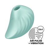 Satisfyer - Pearl Diver Estimulador Y Vibrador Verde