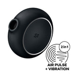 Satisfyer Pro To Go 3 Estimulador Y Vibrador Doble - Negro