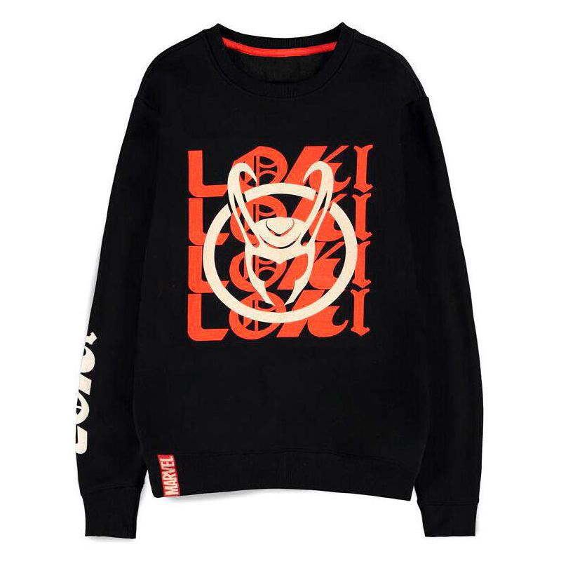 Sudadera Logo Text Loki Marvel Talla Xl