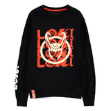 Sudadera Logo Text Loki Marvel Talla Xl