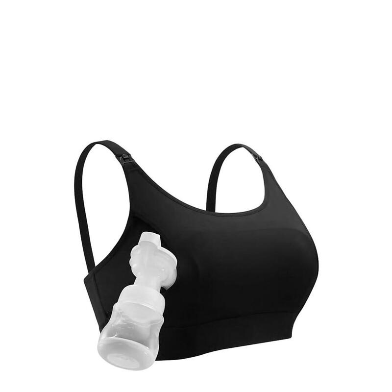 Sujetador De Lactancia Manos Libres Momcozy, Negro, Talla 2xl