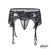 Sully Set Liguero De Encaje Y Tanga Talla (Interno):S/M