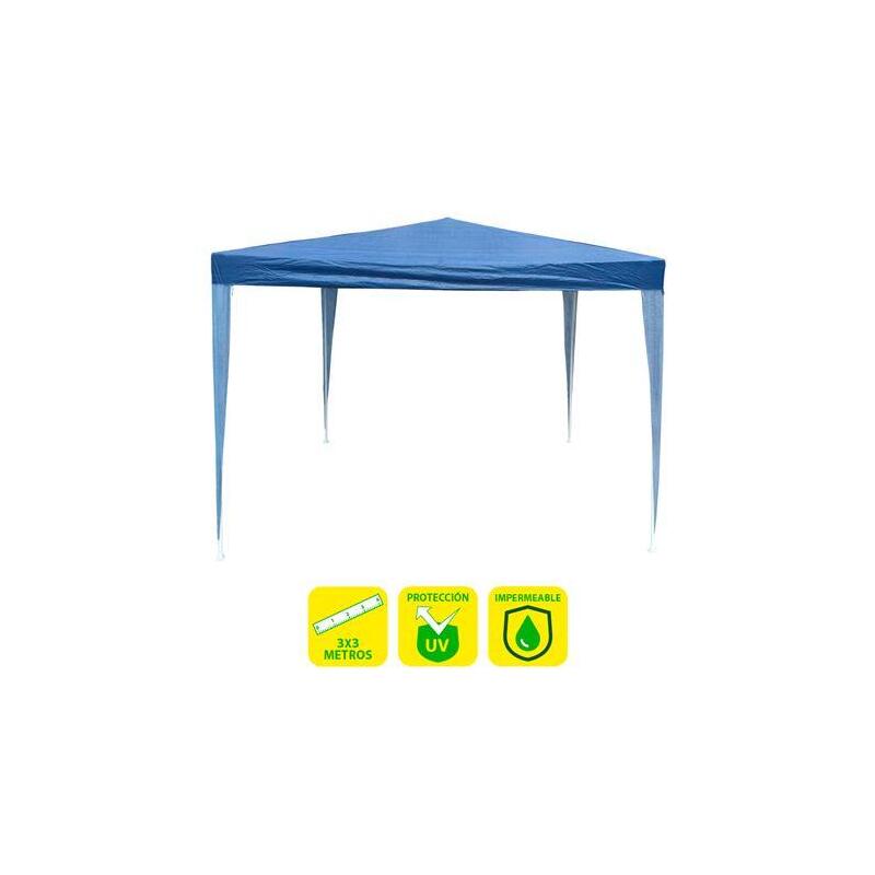 Sungarden Carpa Acero Rafia 3x3m - Azul