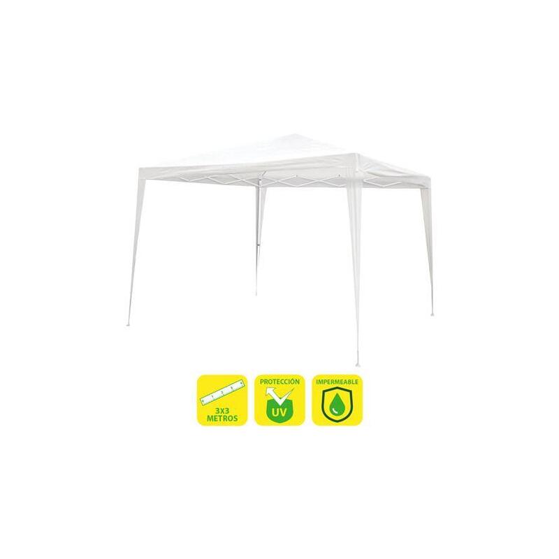 Sungarden Carpa Acero Rafia 3x3m - Blanco