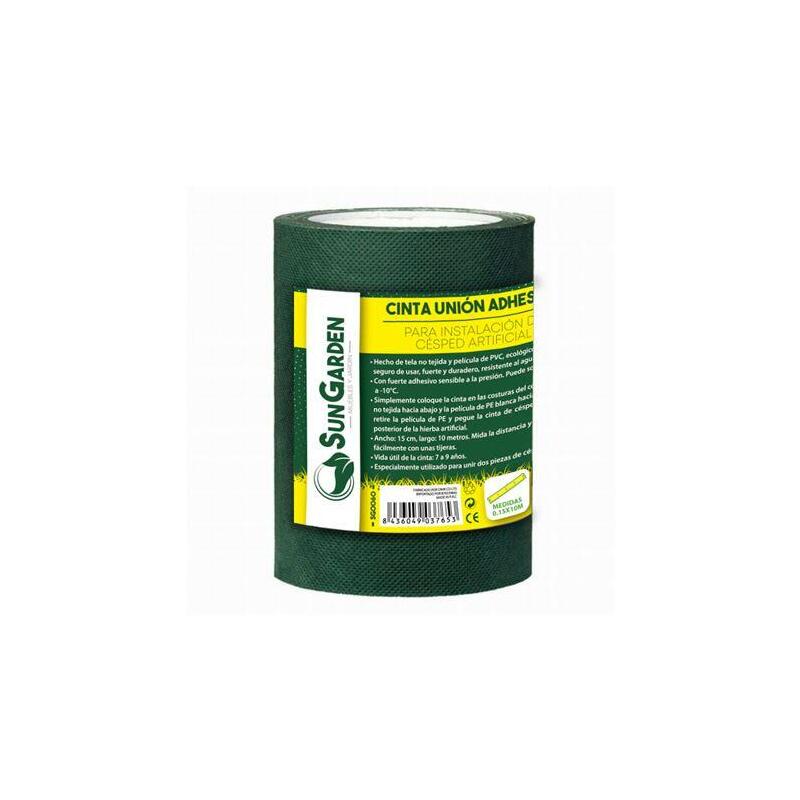 Sungarden Cinta Union Adhesiva Para Instalacion Cesped Artificial 0.15x10m - Verde