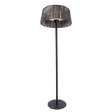 Sunred Calentador Artix M-So Brown, Corda Bright Standing Infrared, 2100 W, Marrã³n