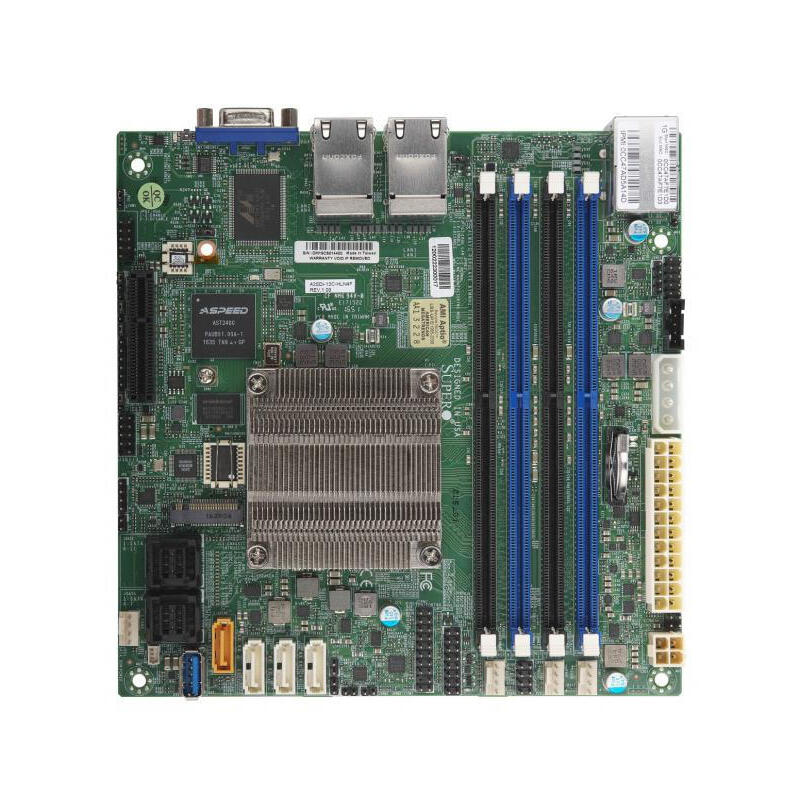 Supermicro A2sdi-8c-Hln4f Mini Itx