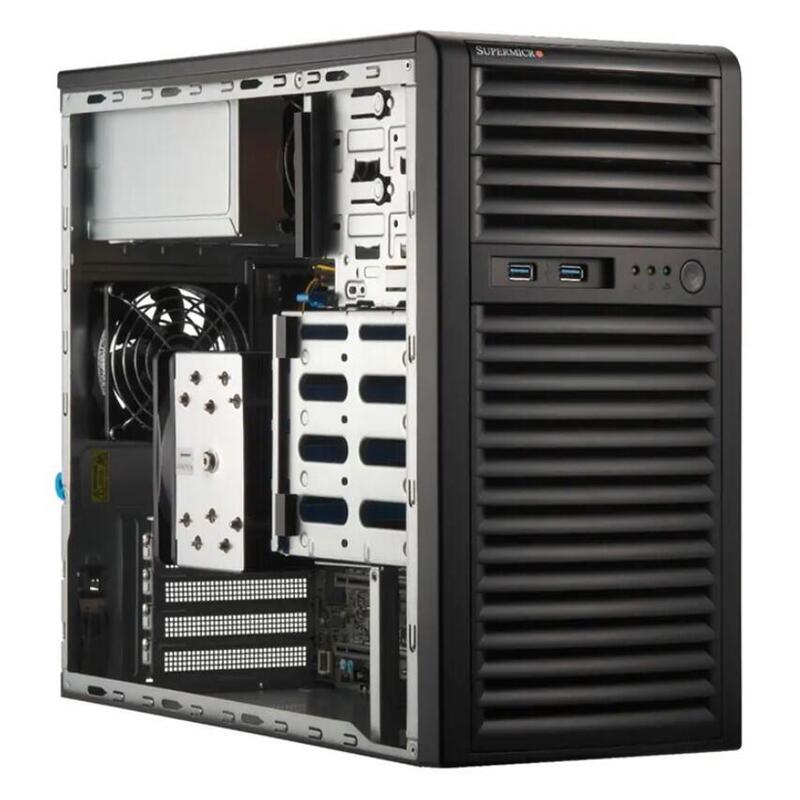 Supermicro Barebone Mainstream A+ Server Tower Single Socket Am5 As-3015a-I Negro