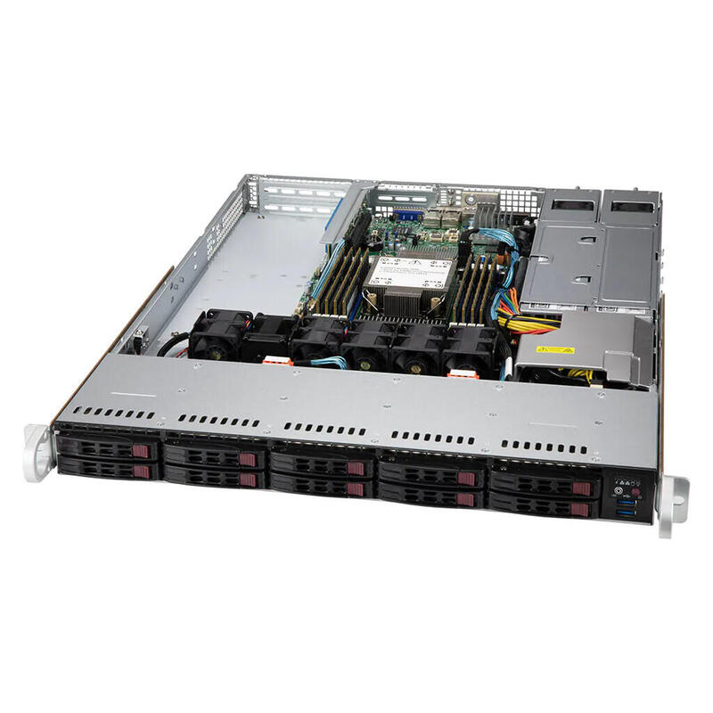Supermicro Barebone Up Superserver 1u Single Socket 4189 Sys-110p-Wtr-Eu
