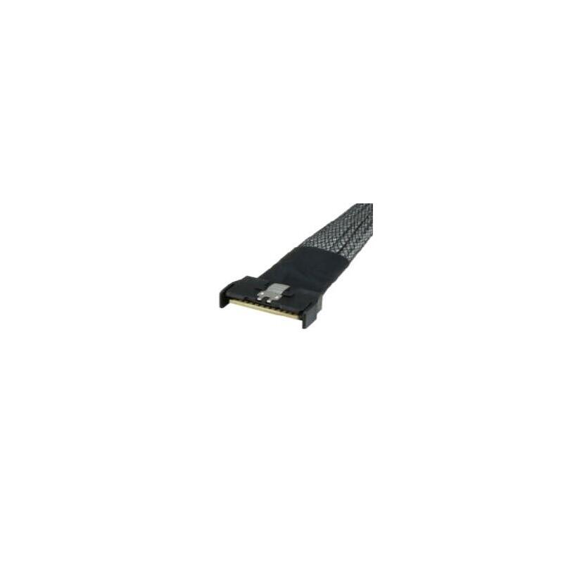 Supermicro Cable Cbl-Mcio-1255s4y Mcio X8 (Str) Auf 2x Slimlinesas X4 Sff-8654 (Str) 55cm