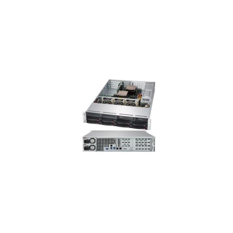Supermicro Gehäuse Superchassis 2u Cse-825tqc-R802wb - Open Box