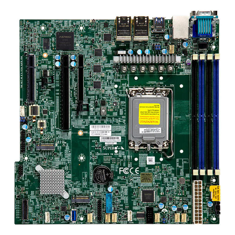Supermicro Placa Base X13sch-Ln4f Micro-Atx Socket 1700 Ddr5-Only Single
