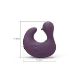 Swamson Dedal Patito Estimulador Usb Silicona Violet
