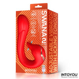 Swana Vibrador Con Lengua Y Ángulo Ajustable