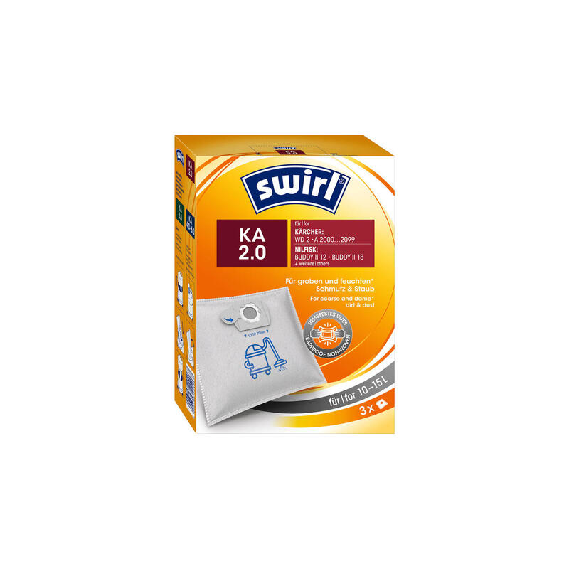 Melitta Staubsaugerbeutel Ka 2.0  Kärcher/ Nilfisk (10-15 Liter) 224067