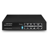 Switch 10-Puertos Poe 10/100/1000 120w Matrix Ens108