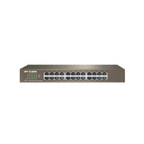 Switch 24 Puertos No Gestionable Gigabit L2 Enracable 13" Ip-Com