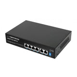 Switch 6-Puertos Poe 10/100/1000 65w Goliath Ens107