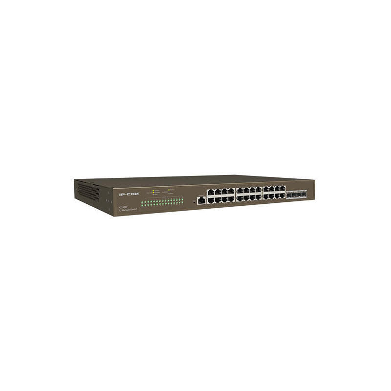 Switch Inteligente 24 Puertos Gigabit (10/100/1000 Mbps) + 4 Puerto 1000m Sfp + Puerto Consola L2 Cloud 