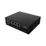 Switch Lanberg Industrial Poe 4xbt 4xat 2xsfp Din Gigabit Ethernet Sin Gestion