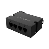 Switch Lanberg Poe Ext Din-Fe4-At-30w 1xin 3xout Din Rail At 30w Metal Clips