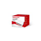 Switch Mercusys Ms105 5 Puertos -  10 - 100mbps -  Rj45