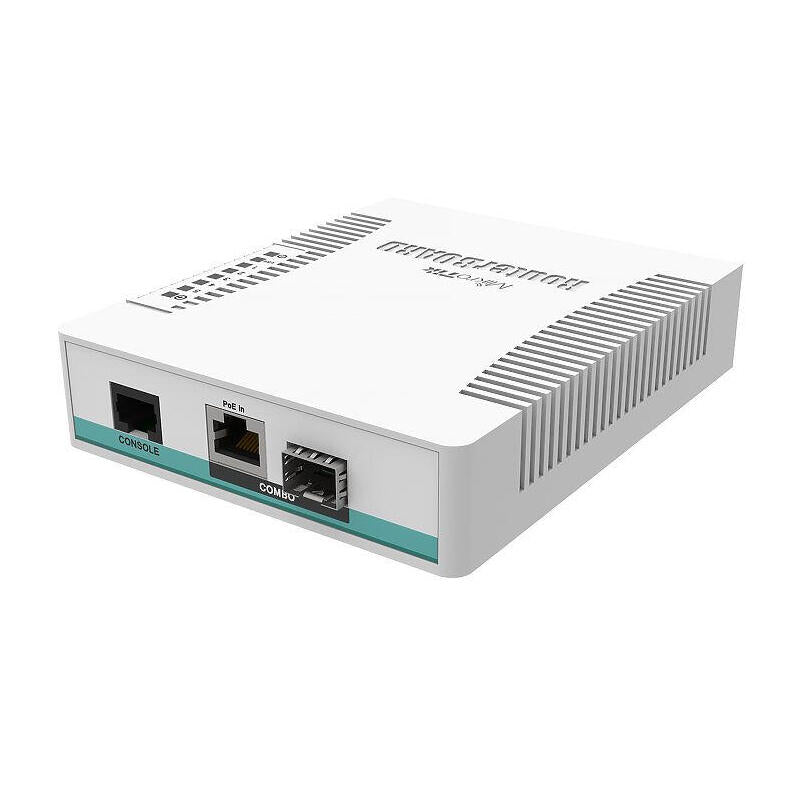 Switch Mikrotik 5ptos Sfp Enracable Crs106-1c-5s