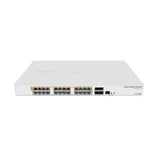 Switch Mikrotik Crs328-24p-4s+Rm 28 Puertos Rj45 10 100 1000 Sfp Poe