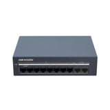Switch No Administrado 8 Puertos Rj45 Poe Gigabit + 2 Puertos Rj45 Gigabit L2