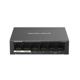 Switch No Gestionable Mercusys Ms106gp 6xgb Lan 4xpoe+ 65w Carcasa Metalica