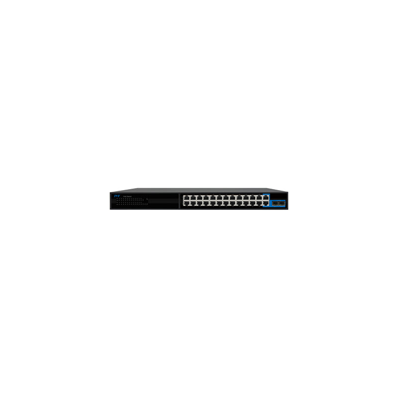 Switch Poe De 24 10/100/1000 Puertos Con Ia Y 2 Uplink 10/100/1000