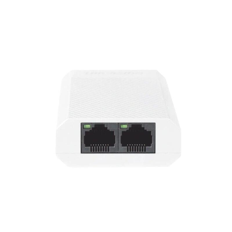 Switch Poe Esclavo Repetidor Extensor Poe 100mbps 1 Puerto Entrada Y Dos Puertos De Salida 30w