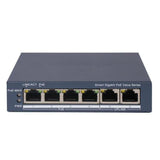 Switch Poe Inteligente Gigabit De 4 Puertos Poe + 2 Rj45