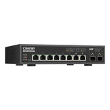Switch Qnap Qsw-L3208-2c6t Gestionado L2 10g Ethernet (100/1000/10000) Escritorio Negro