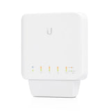 Switch Ubiquiti Usw-Flex 5 Puertos Rj45 10 100 1000 Poe