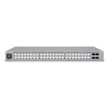 Switch  Ubiquiti Usw-Pro-Max-48 Etherlighting Multigigabi Capa 3 Con 16x 2.5gbe, 32x 1gbe Y 4x Sfp+ 10gb. Los Puertos Etherlighting Se Iluminan Para Indicar La Ubicaci&Oacute N Del Puerto, Velocidad, Vlan, Et