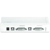 Switch Usb Dvi De 2 Puertos Kvm De Trendnet Con Kit De Audio Tk-204uk