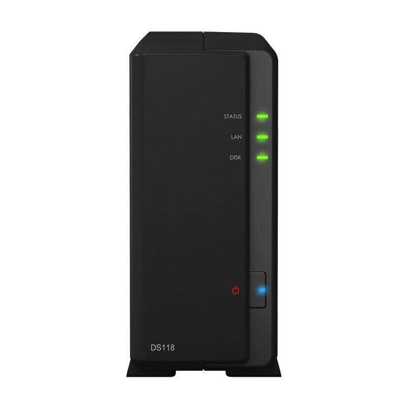 Synology Nas Disk Station Ds118 1 Bahia Arm Cpu 4x1.4ghz 1gb Ddr4