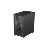 Szafa Instalacyjna Rack Stojaca 19" 22u 600x1000 Negro Drzwi Przeszkolne ( Flat Pack)