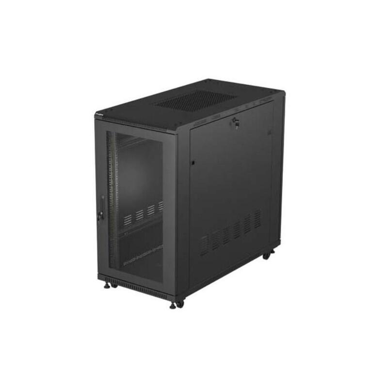 Szafa Instalacyjna Rack Stojaca 19" 22u 600x1200 Negro Drzwi Perforowane (Flat Pack)