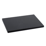 Tabla De Corte En Polietileno, Negra, 33 X 23 X 1,5 Cm