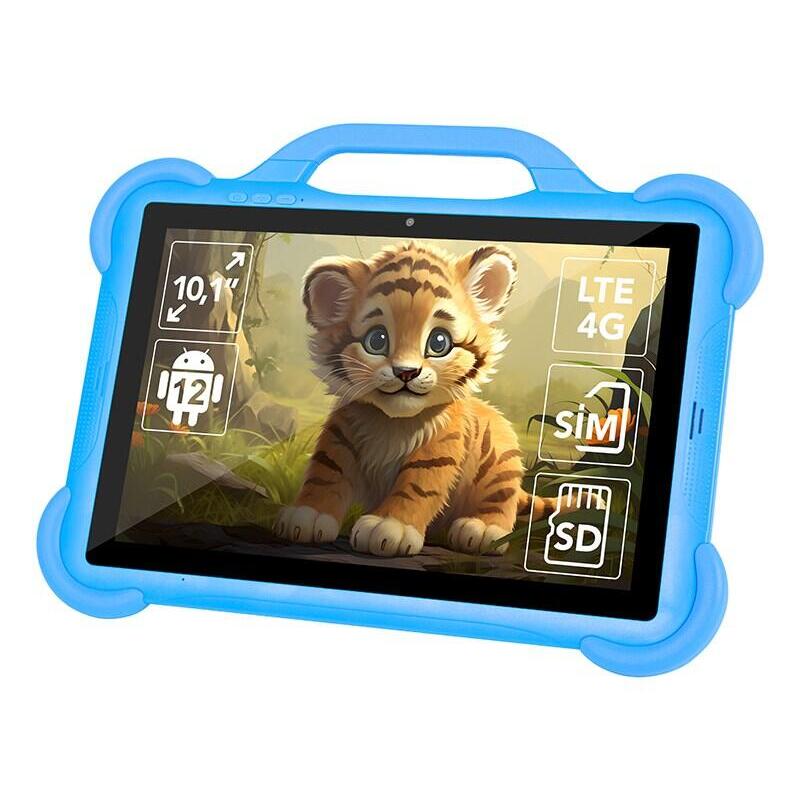 Tablet Kidstab10 4g Blow 4/64gb Blue + Case