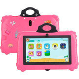 Tablet Powerbasics Mt6735 2gb/16gb Panda Rosa  Para Niños