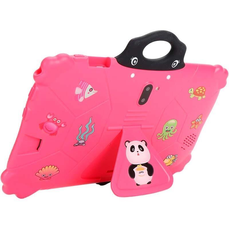 Tablet Powerbasics Mt6735 2gb/16gb Panda Rosa  Para Niños