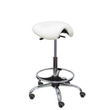 Taburete Alatoz Similpiel Blanco