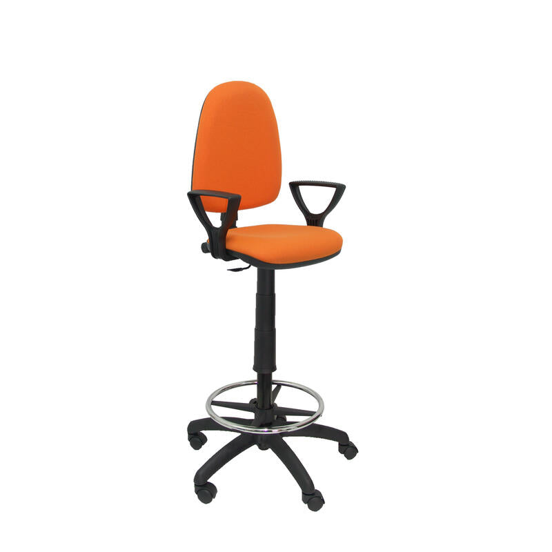 Taburete Ayna Bali Naranja Brazos Fijos