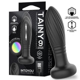 Tainy Plug Anal Con Thrusting Y Luces Led Con Control Remoto