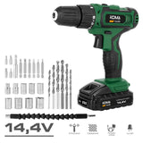 Taladro Atornillador Maletín 14, 4 V